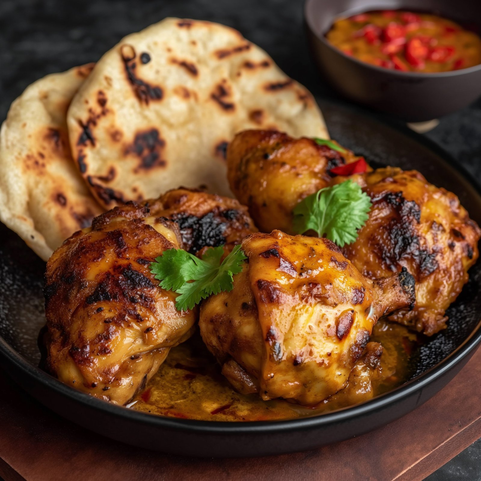 pan-food-with-chicken-plate-food-it